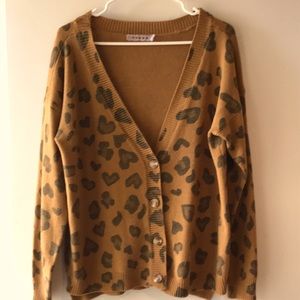 Oversized Leopard Sweater